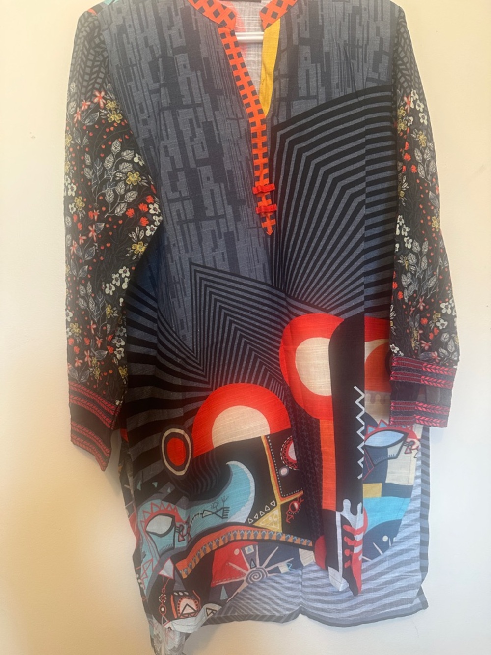 Women’s Multicolor Printed Tunic Top